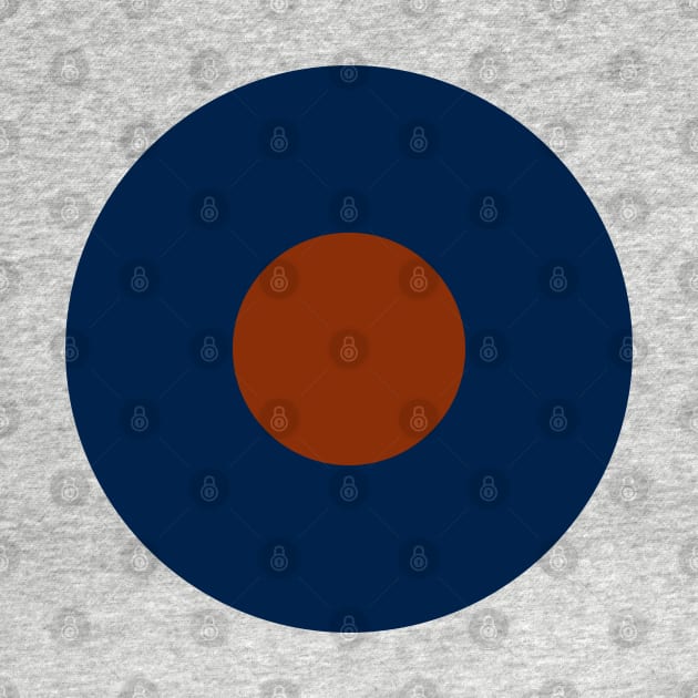 RAF Roundel Type B (Dull Colours) by Lyvershop